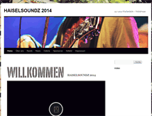 Tablet Screenshot of haiselsoundz.de